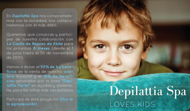 Depilattia Loves Kids: Colaboramos con la «Casita de Reposo» de Elche